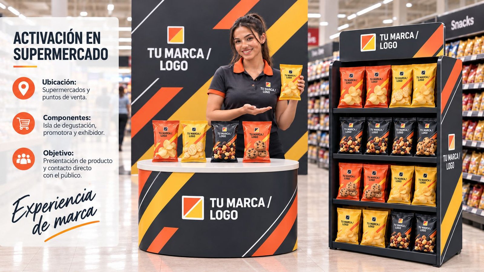 Activación en Supermercados e Islas de Degustación